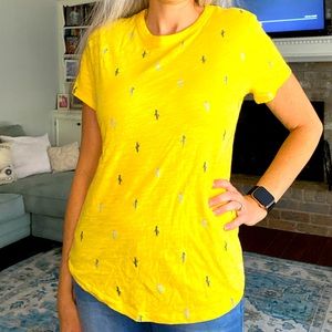 Old Navy Yellow Medium top